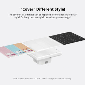 SONOFF TX Ultimate Wi-Fi Smart dotykový nástenný vypínač, 4-tlačidlá, 86 mm (EU typ)