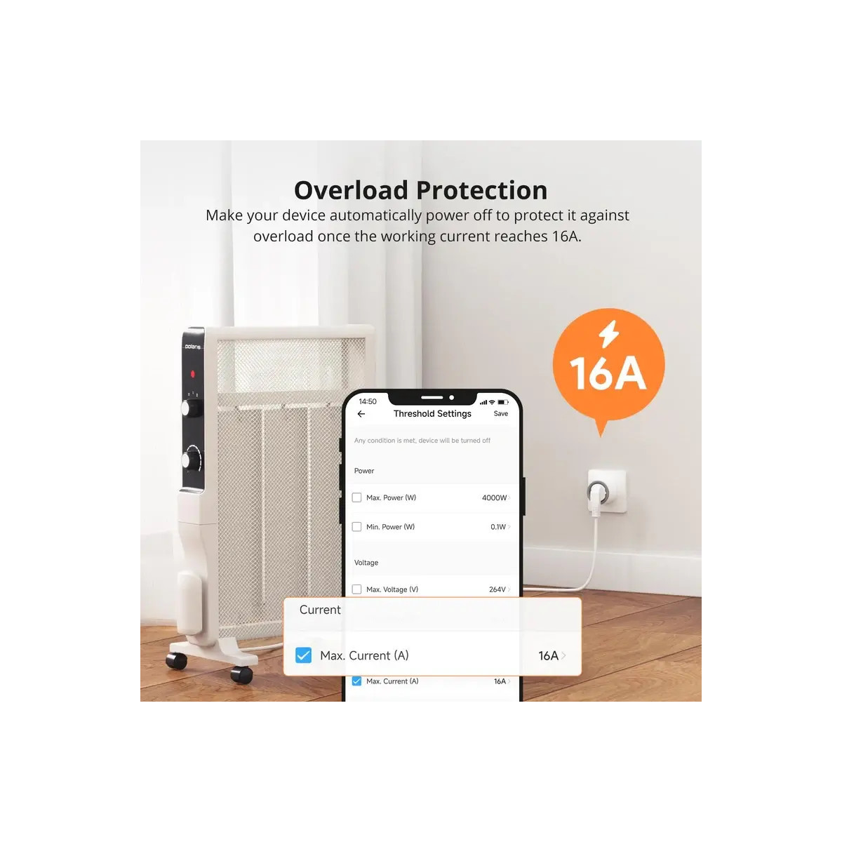 SONOFF S60TPF iPlug Wi-Fi inteligentná zásuvka