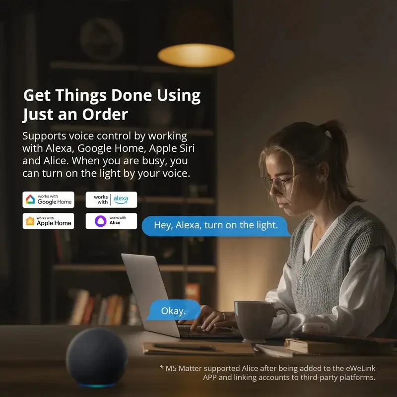 SONOFF SwitchMan Inteligentný Nástenný Vypínač M5 Matter, 2-tlačidlo, 80 mm (EU typ)