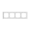 SONOFF štvorrámik pre 4 vypínače M5, 80 mm typ, biely