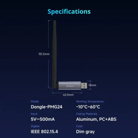 SONOFF MG24 Zigbee and Thread USB Dongle Plus