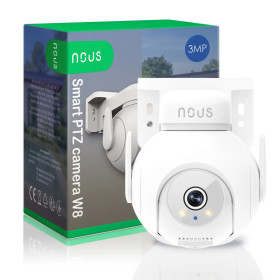 Nous W8 WiFi Smart PTZ Vonkajšia IP Kamera 3MP Tuya