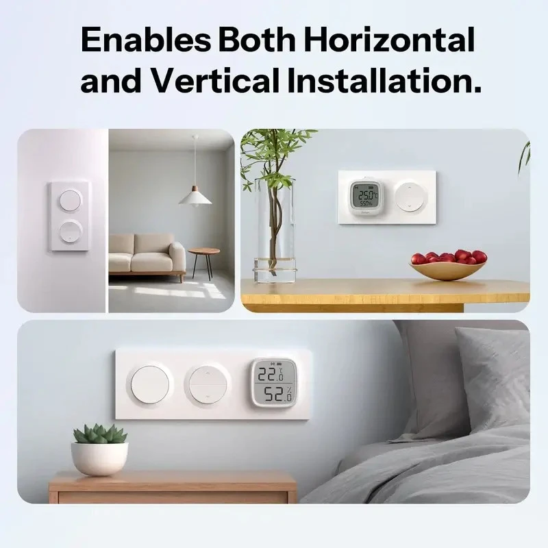 SONOFF EF2G Wall Switch Frame, 2-Gang for ERBS, E1GS and E1GSL switches