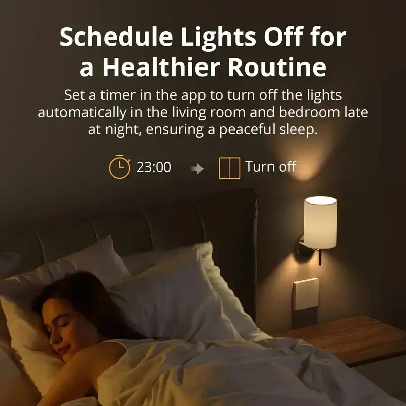 SONOFF ZBM5 SwitchMan Zigbee inteligentný nástenný vypínač, 3-tlačidlo, 80 mm (EU typ)