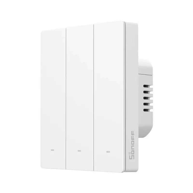SONOFF ZBM5 SwitchMan Zigbee inteligentný nástenný vypínač, 3-tlačidlo, 80 mm (EU typ)