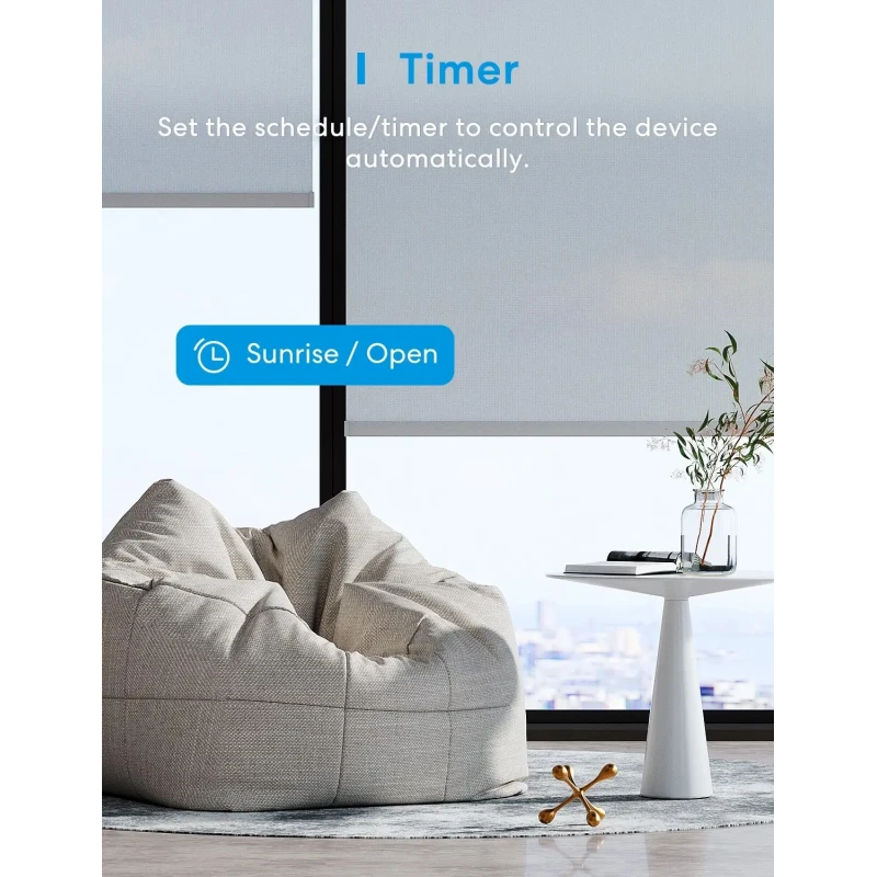 Meross Matter Smart Wi-Fi Žalúziový Vypínač, MRS100MA (EU verzia)