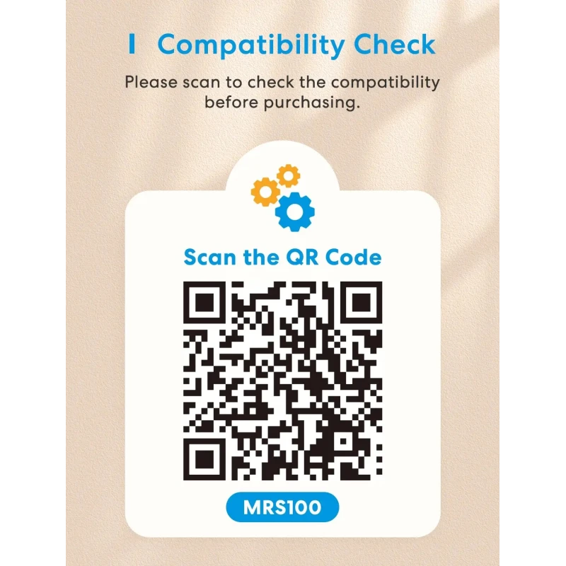 Meross Matter Smart Wi-Fi Žaluziový Vypínač, MRS100MA (EU verze)