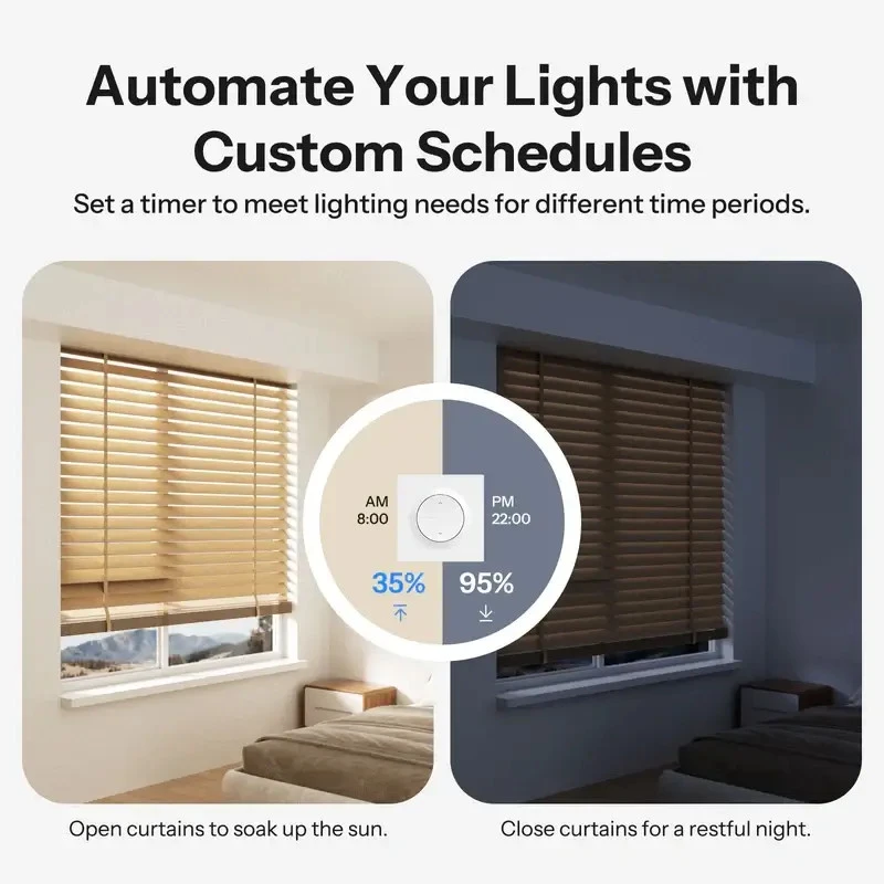 SONOFF MINI-ZBRBS-E, séria Fusion Orb-ZBRBS, Zigbee inteligentný nástenný spínač roliet/žalúzi