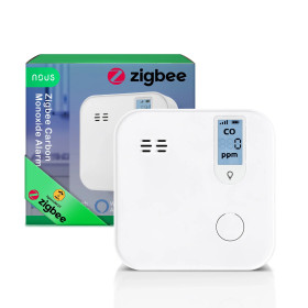 Nous E12 Zigbee detektor oxidu uhoľnatého (CO)