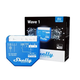 Shelly Wave 1 - spínací modul 1x 16A (Z-Wave)
