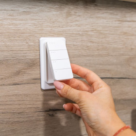 Shelly BLU RC Button 4 ZB - Bluetooth a Zigbee diaľkový ovládač