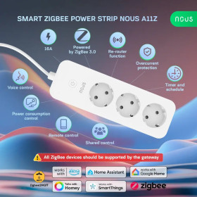 Nous A11Z ZigBee Smart Predlžovací Kábel