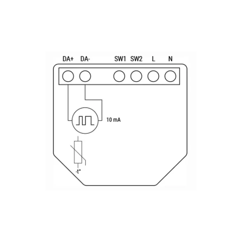 Shelly DALI Dimmer Gen3 - stmievací modul pre DALI svietidlá (WiFi, Bluetooth)