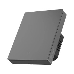SONOFF SwitchMan Inteligentný Nástenný Vypínač M5 Matter, 1-tlačidlo, 80 mm (EU typ), Tmavosivý
