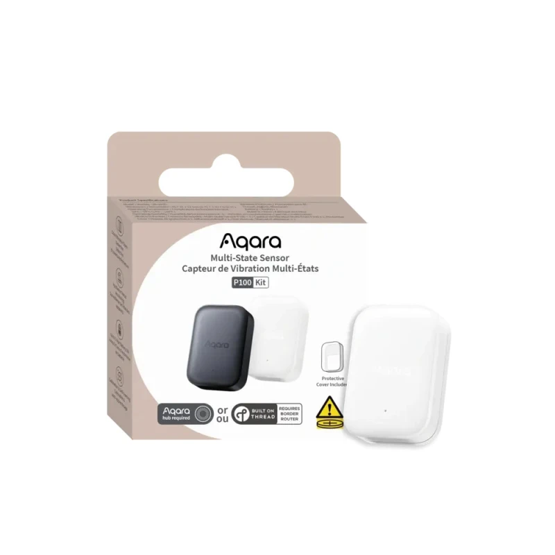 AQARA Multi-State Sensor P100 Kit (VB-S03DW), Biela - Zigbee a Thread stavový senzor
