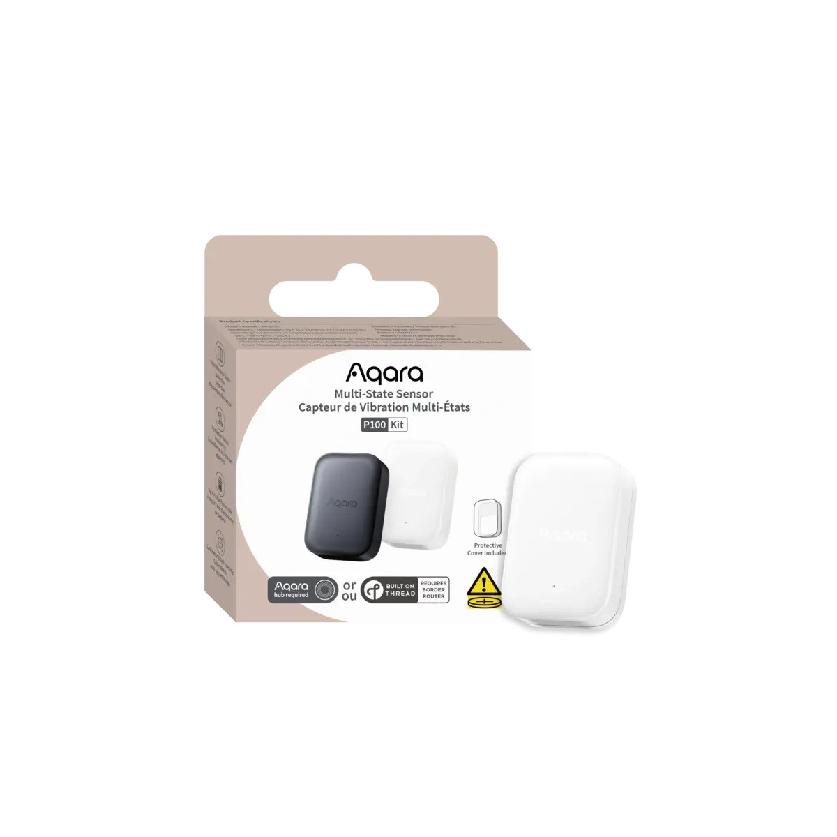 AQARA Multi-State Sensor P100 Kit (VB-S03DW), Biela - Zigbee a Thread stavový senzor