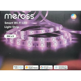 Meross Smart Wi-Fi LED pás RGB 2x5m, MSL320HK (EU verze)