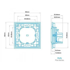Shelly Wall Switch 4 – 4