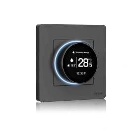 MOES ZigBee Star Ring inteligentný termostat, GC verzia pre bojler/kotol, sivý