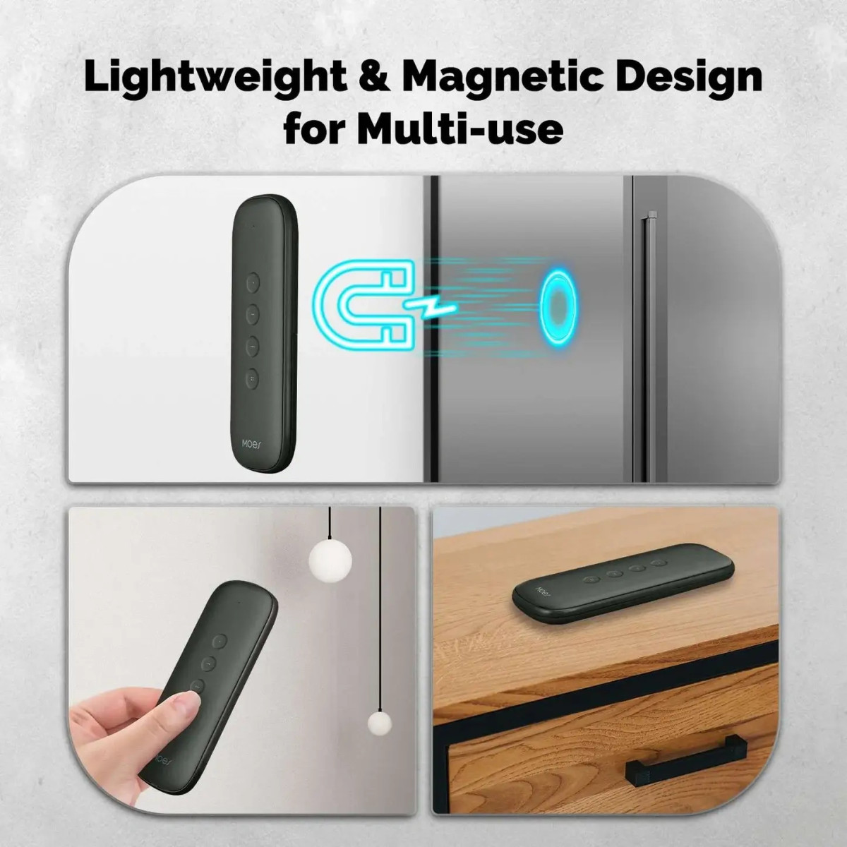 MOES ZigBee inteligentné prenosné bezdrôtové diaľkové ovládanie pre 12 scén