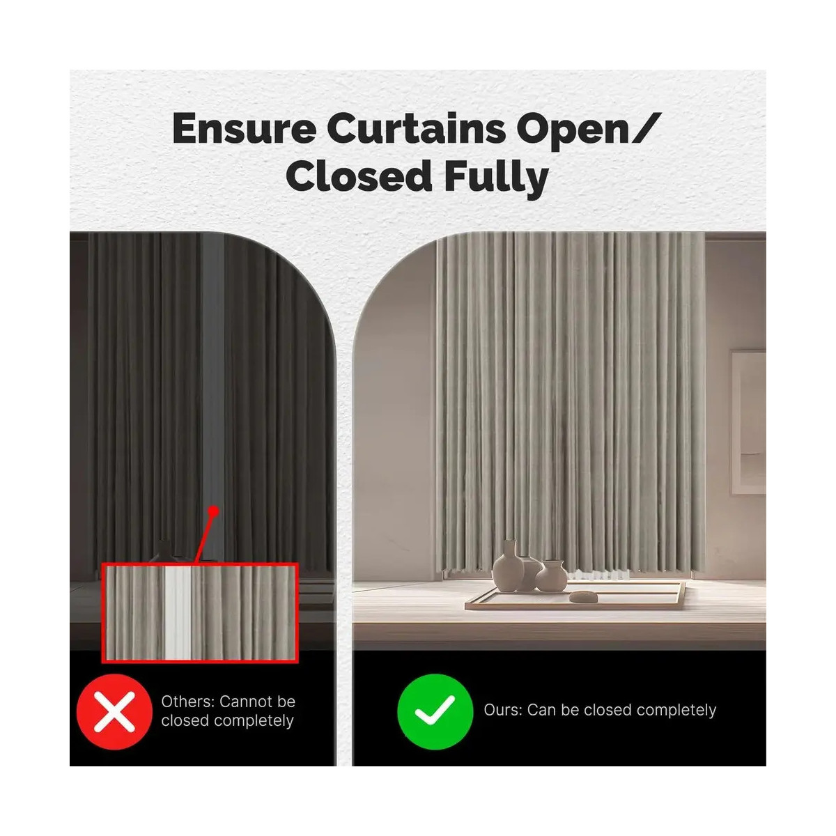 MOES ZigBee smart modul na ovládanie závesov mini