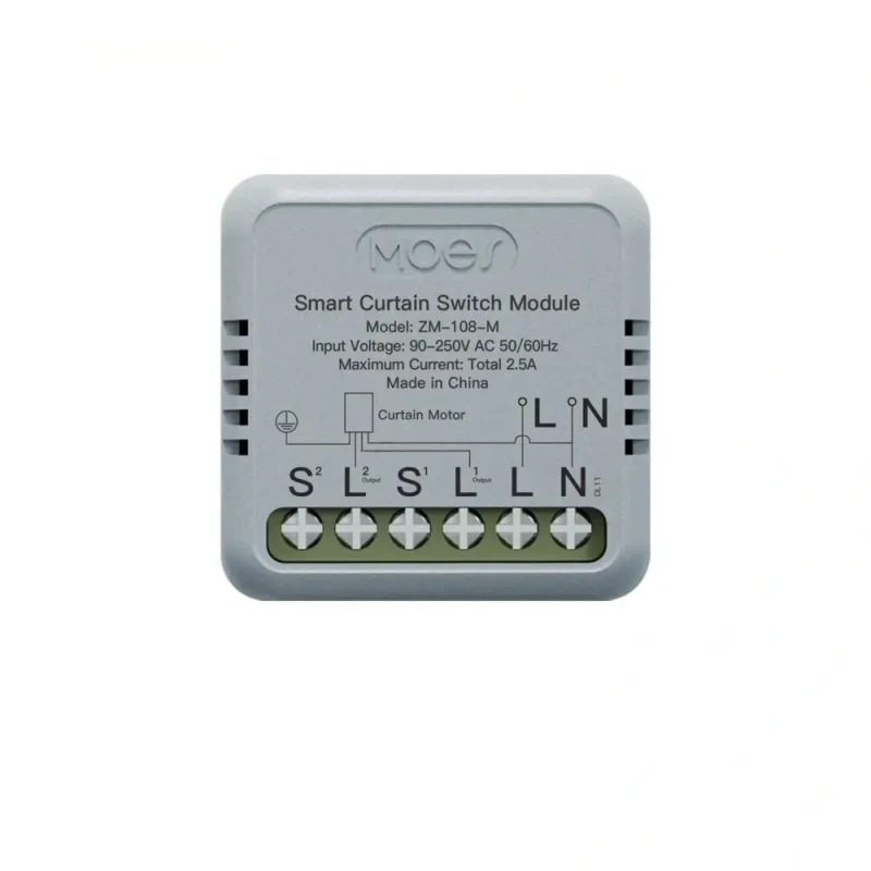 MOES ZigBee Smart Curtain Switch Module Mini