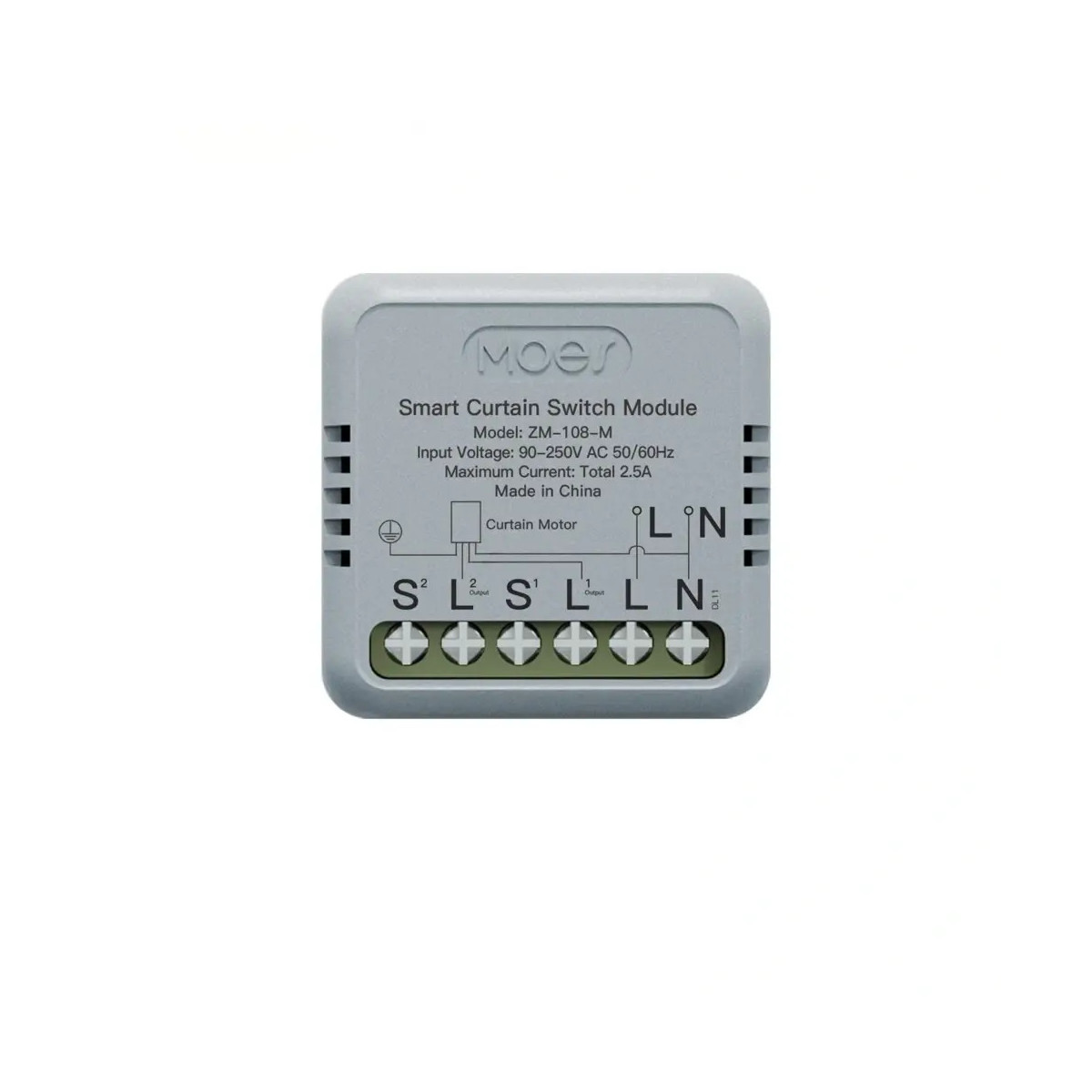 MOES ZigBee smart modul pro ovládání závěsů mini