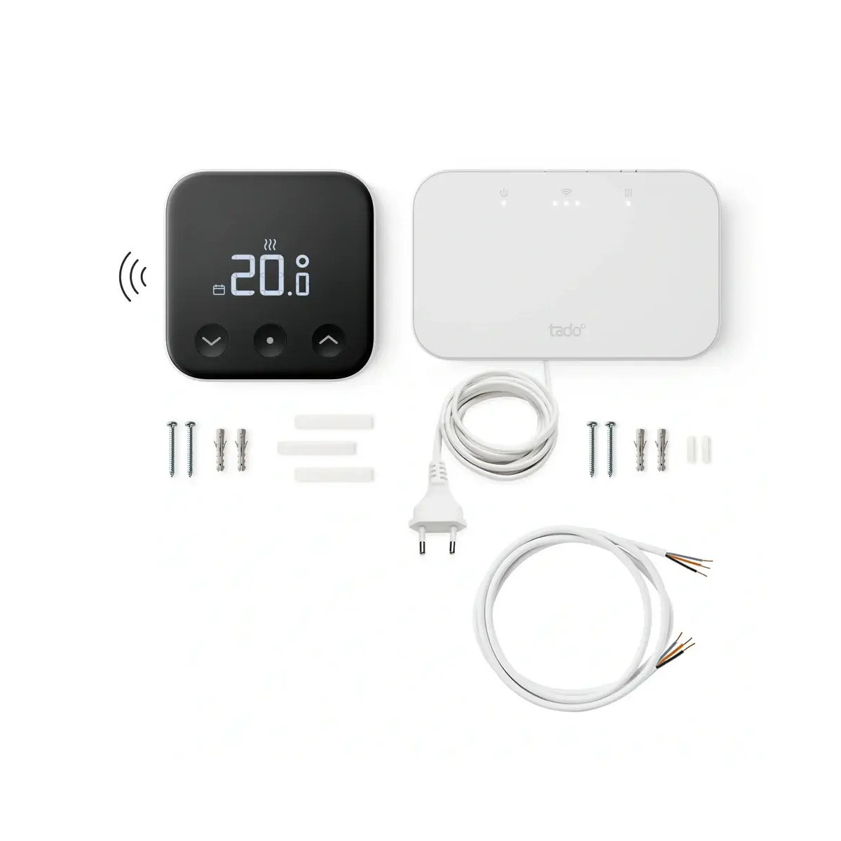 tado Wireless Smart Thermostat X - Starter Kit, sada bezdrôtového termostatu a prijímača