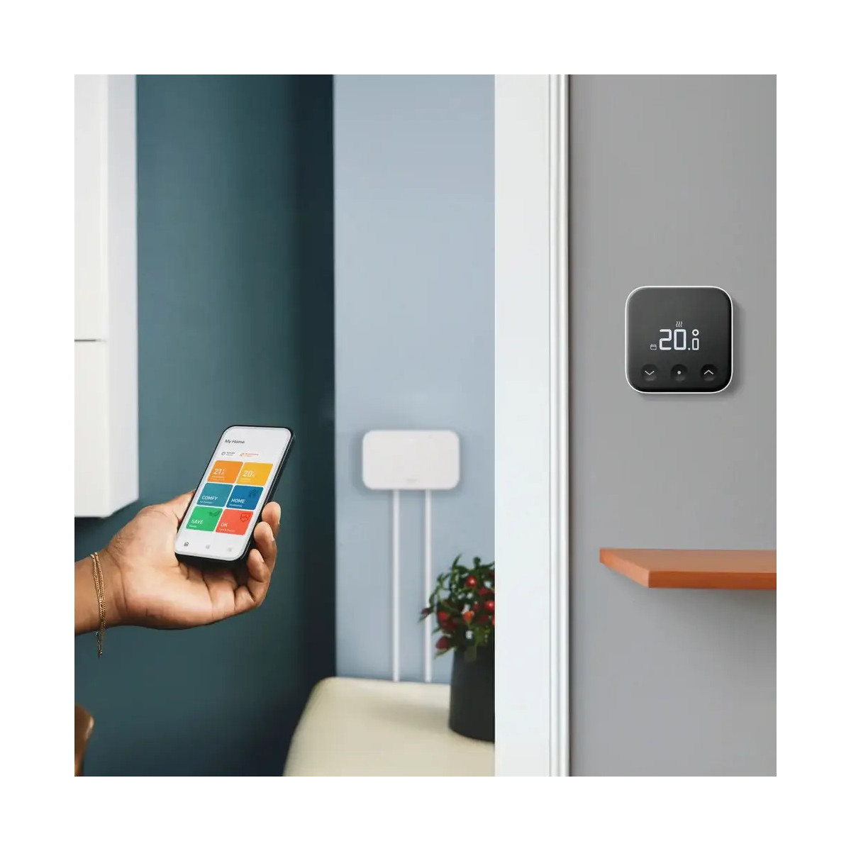 tado Wireless Smart Thermostat X - Starter Kit, sada bezdrôtového termostatu a prijímača