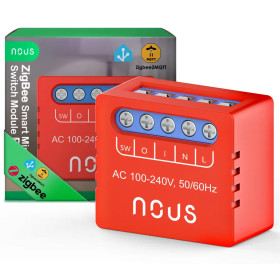 Nous B6Z ZigBee MINI Smart spínací modul (1 kanál, bez merania spotreby)