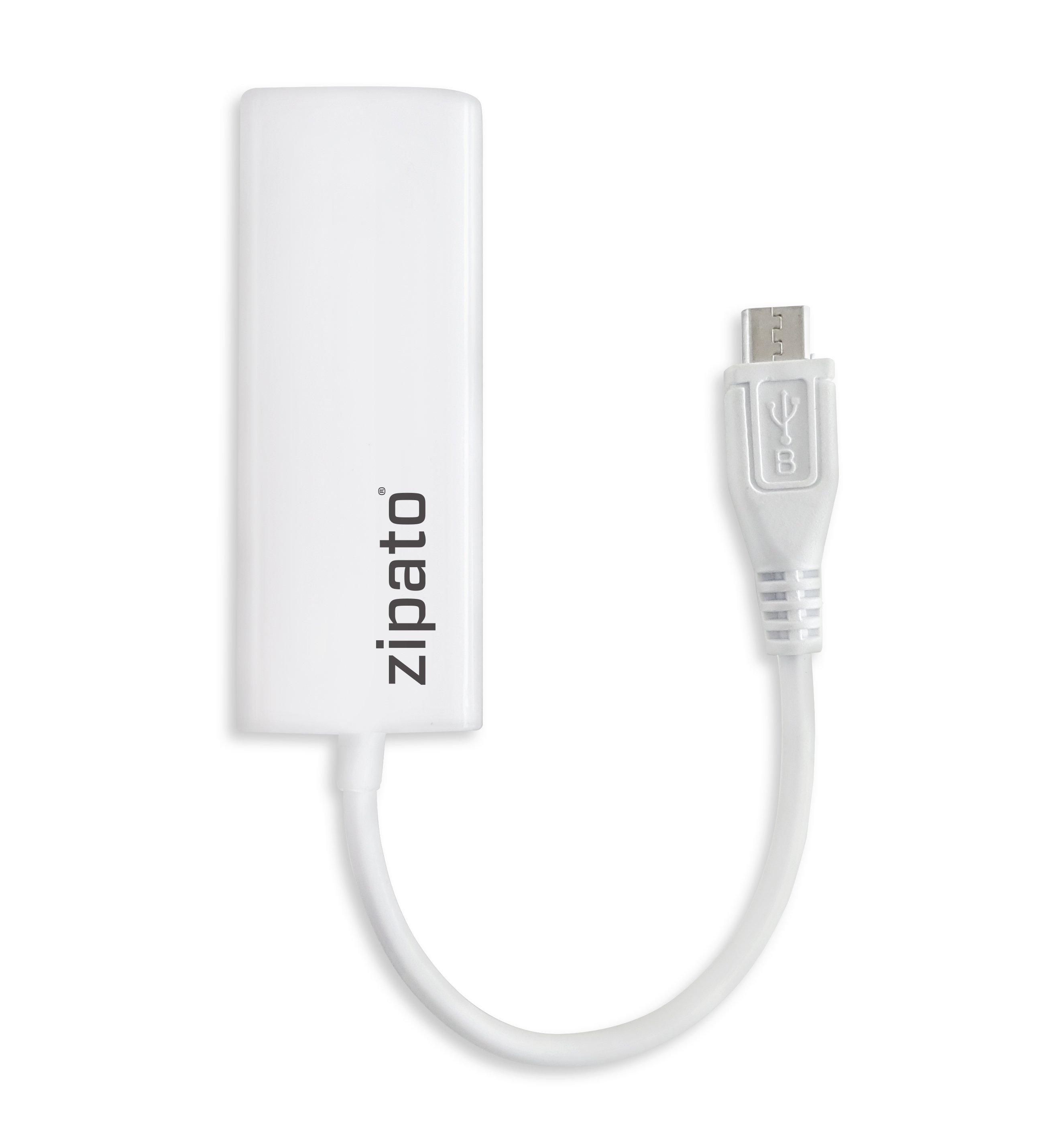 ZipaTile - redukce Mikro USB na Ethernet