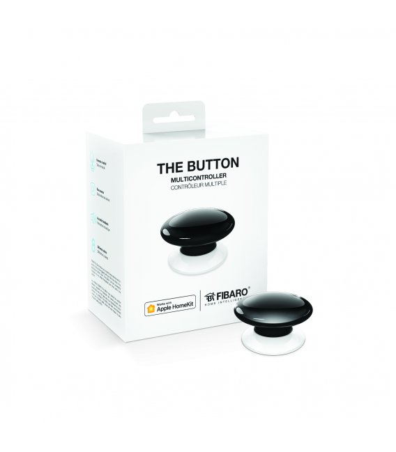 Fibaro Button HomeKit - Black (FGBHPB-101-2)