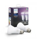 Philips HUE White and color ambiance 2x Single bulb E27