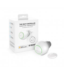 HomeKit termostatická hlavice s teplotním senzorem - FIBARO The Heat Controller Starter Pack HomeKit