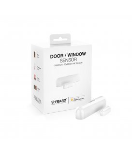 HomeKit dverový alebo oknový senzor - FIBARO Door / Window Sensor HomeKit (FGBHDW-002-1) - Biely - Použité