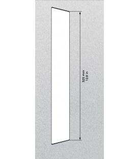 DoorBird D2101KV Surface-mounting housing (backbox), Stainless Steel V2A, Brushed