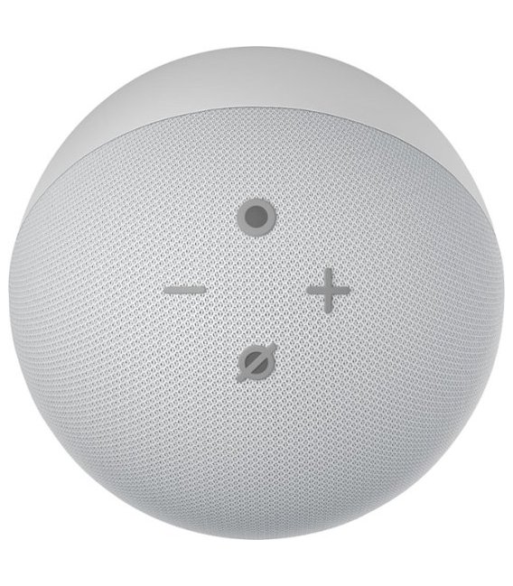 Amazon Echo Dot 4. generácie s hodinami Glacier White