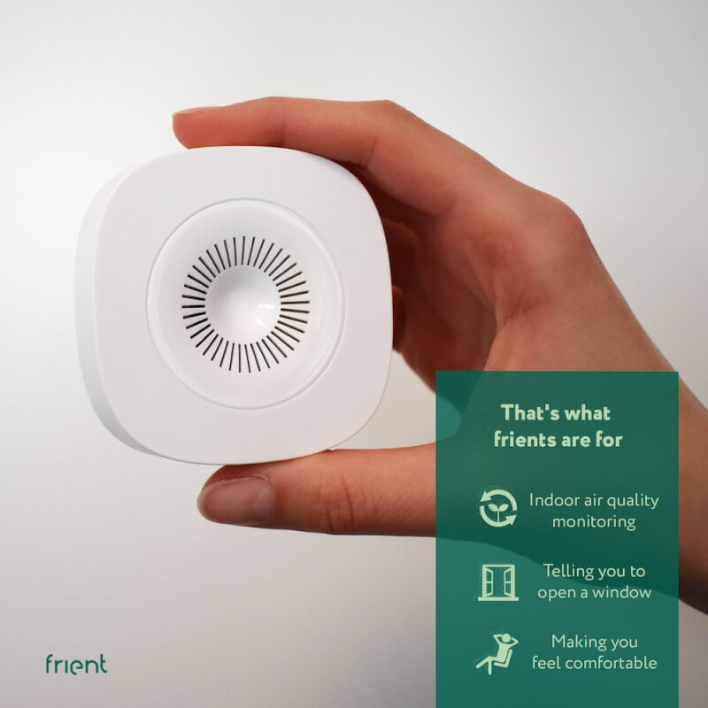 FRIENT - Zigbee 3.0 intelligent temperature and humidity sensor