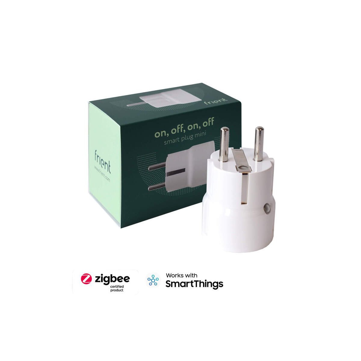 frient Smart Plug Mini (E) (SPLZB-12), Zigbee zásuvka