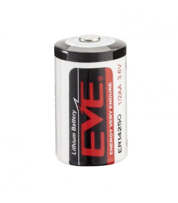 Lithium battery EVE ENERGY ER14250 1/2AA 3.6V 1200mAh