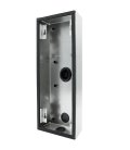 DoorBird D2102V/D2103V Surface-mounting housing (backbox), stainless steel V2A, brushed