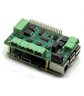 Stohovateľný modul s ôsmimi MOSFETy pre Raspberry Pi
