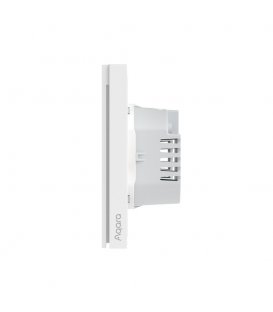 Zigbee wallswitch with double relay - AQARA Smart Wall Switch H1 EU (With Neutral, Double Rocker) (WS-EUK04)