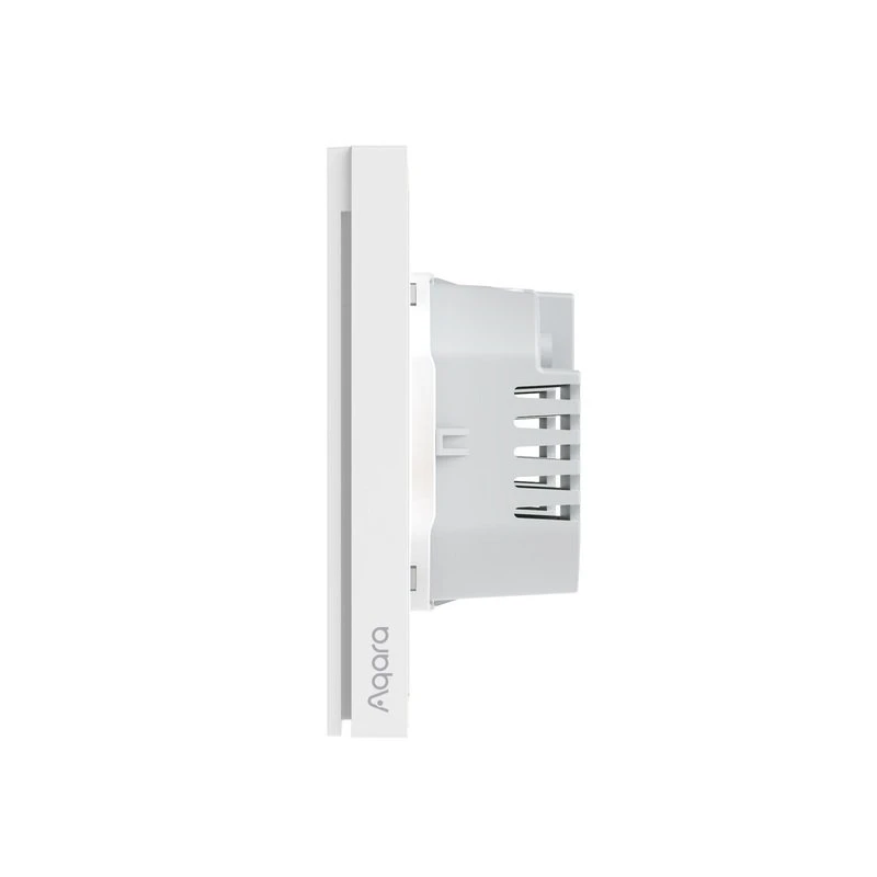 AQARA Smart Wall Switch H1 EU (With Neutral, Double Rocker) (WS-EUK04) - Zigbee wallswitch with double relay