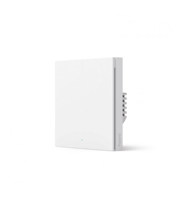 Zigbee vypínač s relé - AQARA Smart Wall Switch H1 EU (No Neutral, Single Rocker) (WS-EUK01)