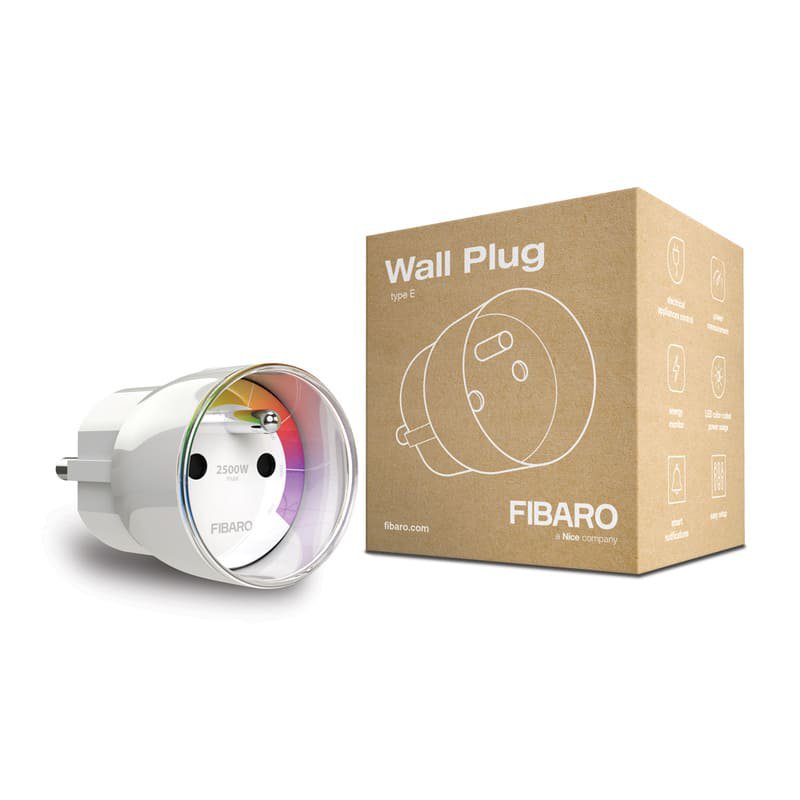 FIBARO Wall Plug type E (FGWPE-102 ZW5) - The ultimate Z-Wave Plus