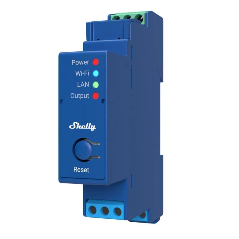 Shelly Pro 1 - relay switch 1x 16A (LAN, WiFi, Bluetooth)