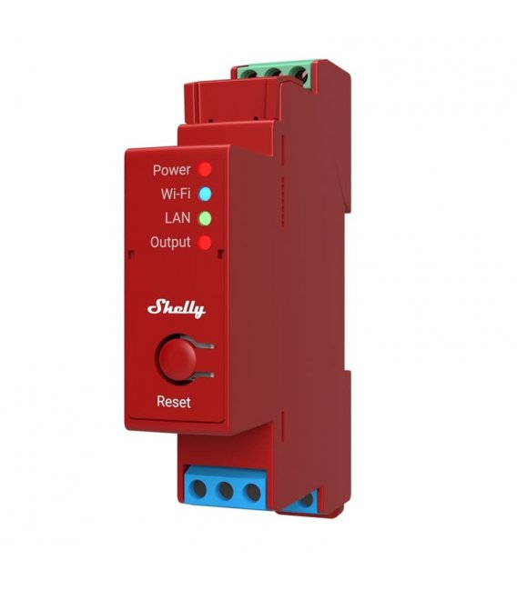 Shelly Pro 1PM - spínací modul s meraním spotreby 1x 16A (LAN, WiFi, Bluetooth)
