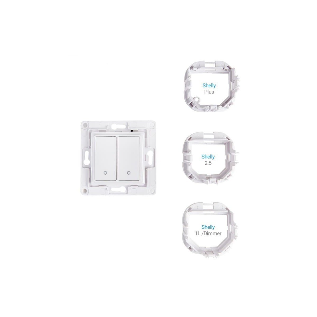 Shelly Wall Switch 2 - white