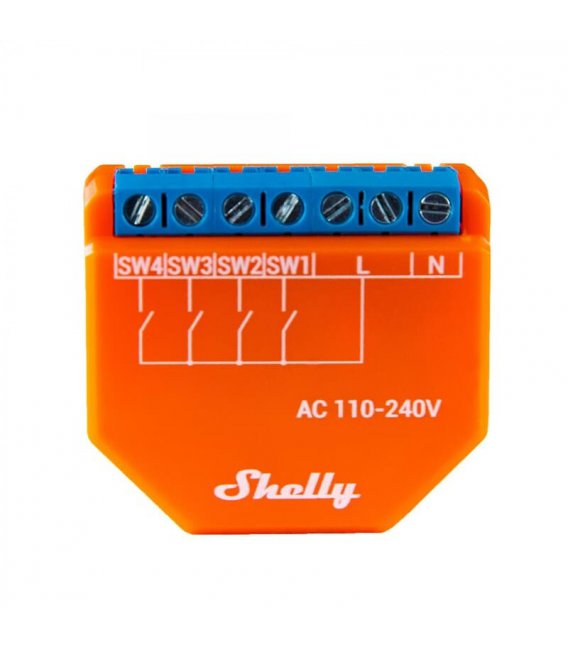 Shelly i4 - scene activation module (WiFi)